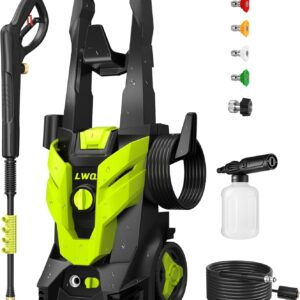 Limited time deal 50% off Electric Pressure Washer, 2.5 GPM Power Washer with 4 Quick Connect Nozzles   High Pressure