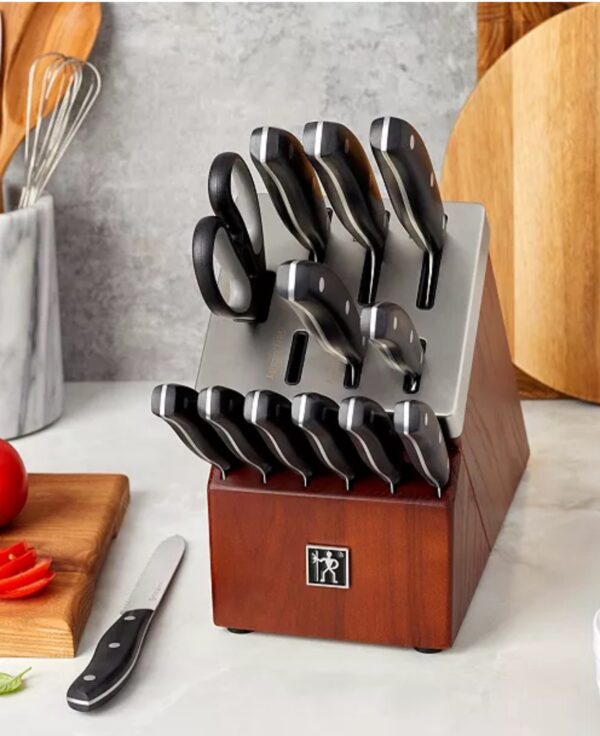 Final Sale (70% off) J.A. Henckels HENCKELS International Definition 14-Piece Self-Sharpening Cutlery Set