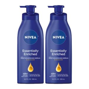 30K+ bought in past month $-31% $10.98 NIVEA Essentially Enriched Body Lotion for Very Dry Skin with Hyaluronic Acid