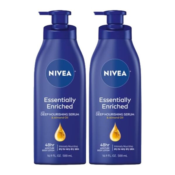 30K+ bought in past month $-31% $10.98 NIVEA Essentially Enriched Body Lotion for Very Dry Skin with Hyaluronic Acid