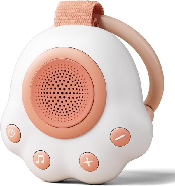 Limited Time offer -50% off Portable Sound Machine for Baby and Kids | White Noise Machine with 33 Soothing Sounds for Stroller