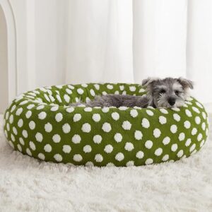 100+ bought in past month $11.99 with 40 percent savings-40% $11.99 BFPETHOME Donut Dog Beds for Small Dogs, Round Cat Beds for Indoor Cats