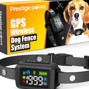Limited Time Offer-75% off GPS Wireless Dog Fence,No Monthly Fee,Waterproof Pet Containment System