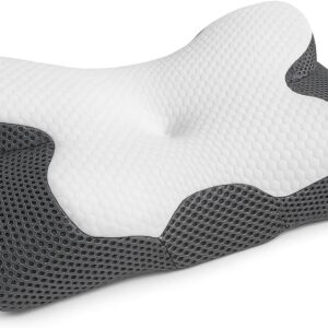 Zaira Memory Foam Pillow for Neck and Shoulder Pain – Orthopedic Contour Support for Side, Back & Stomach Sleepers